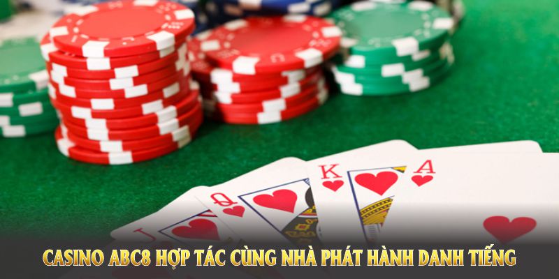 Caisno ABC8 hợp tác cùng tất cả nhà phát hành danh tiếng