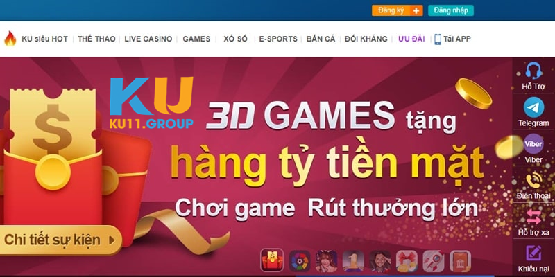 Nhà cái gây ấn tượng bởi giao diện mới mẻ và cực kỳ hiện đại